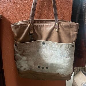 Brown Leather Myra Bag